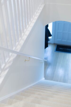 1930s house original staircase.