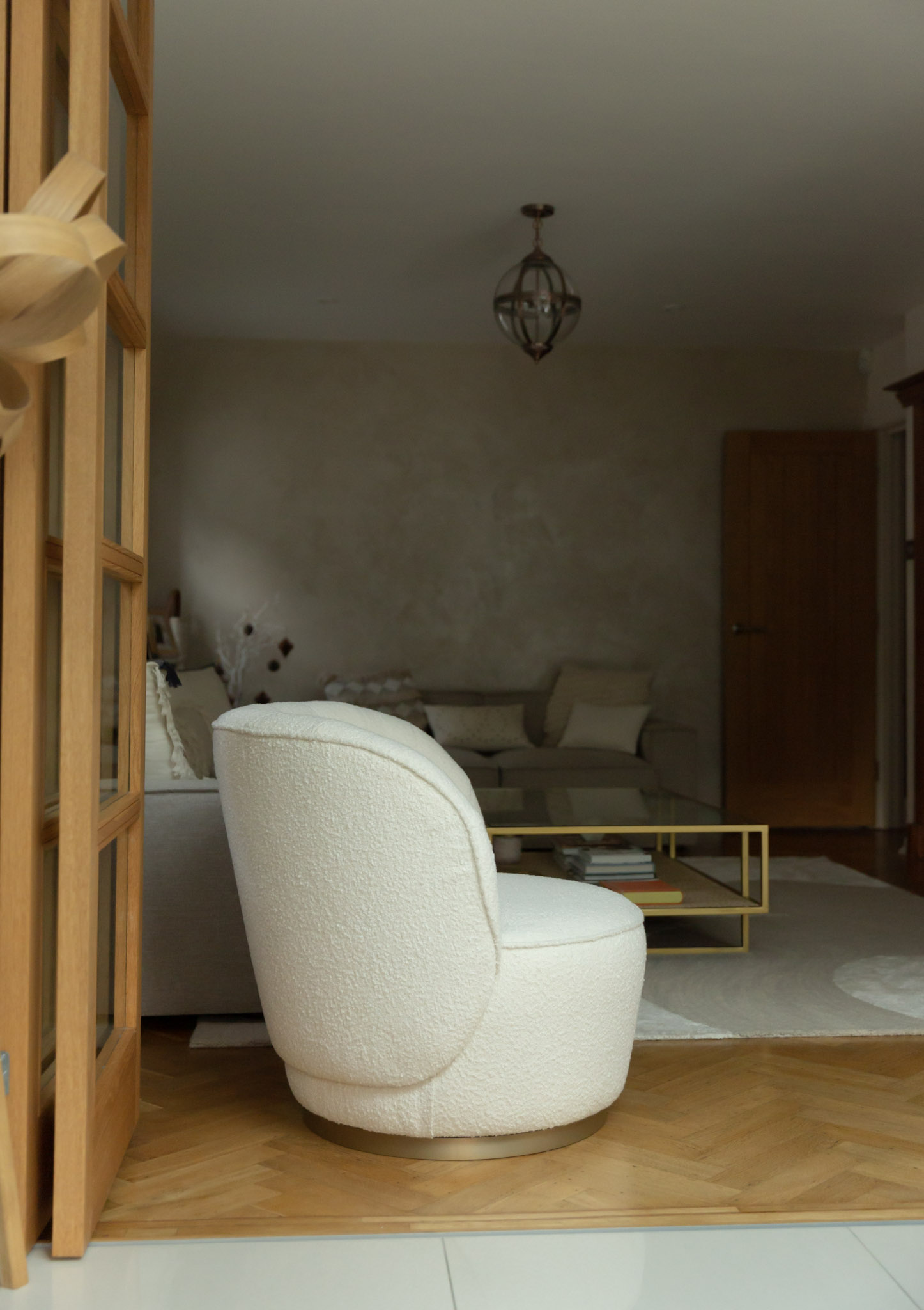 White Bouclé Chair Review | Domkapa | Interior Design Trends 2023 ...