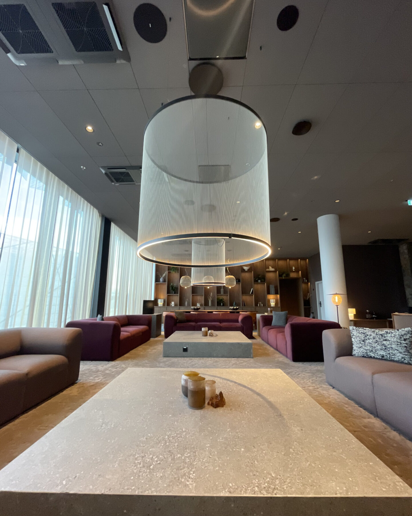 Hotel lounge interior design