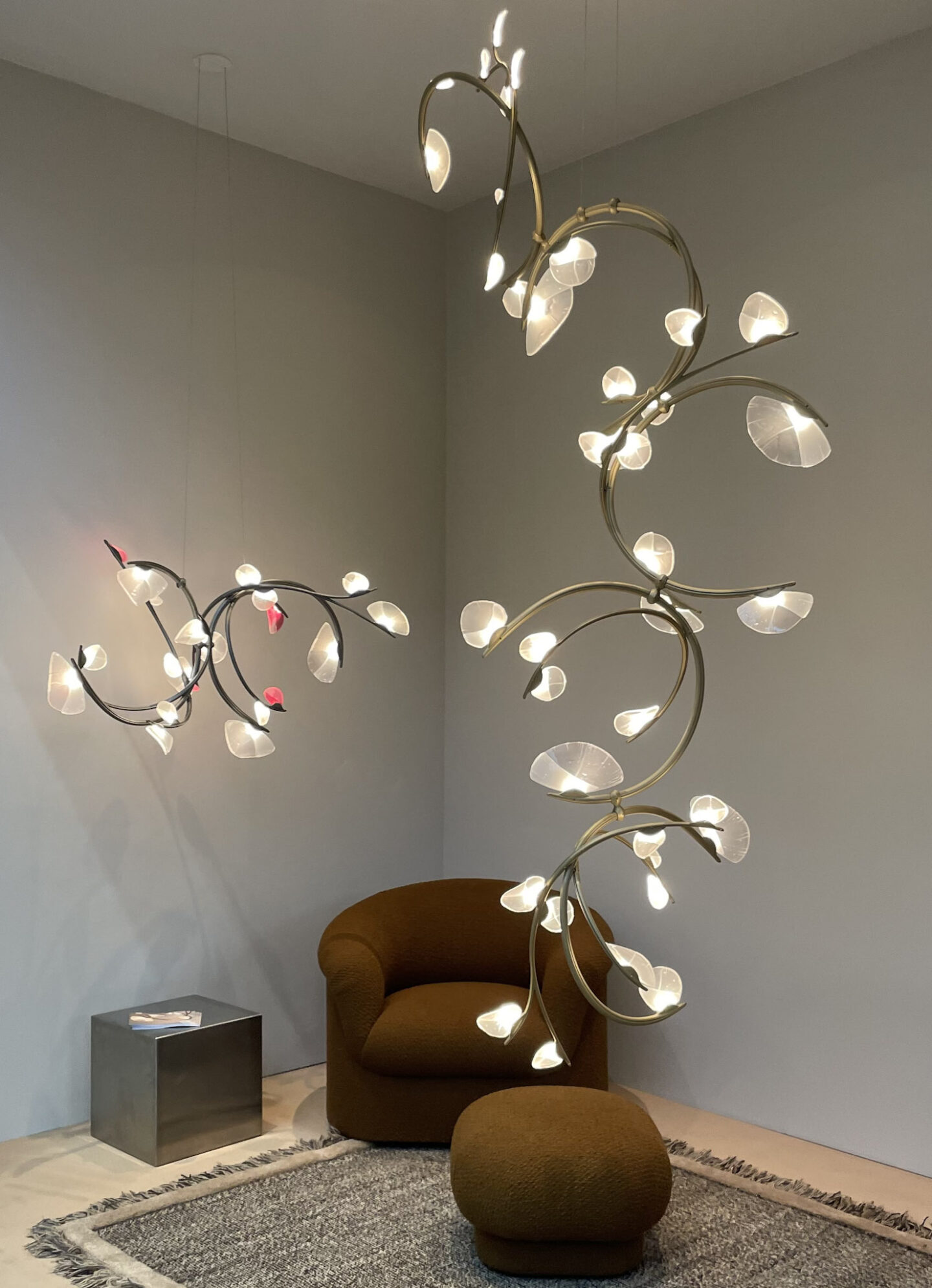 branch and petal lighting design