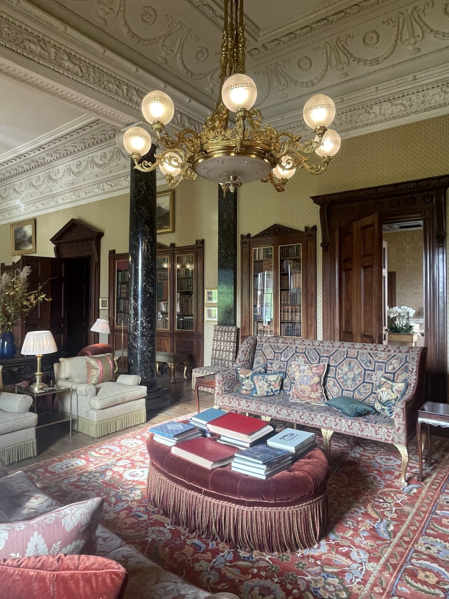 The Library Room at Ballyfin Demesne