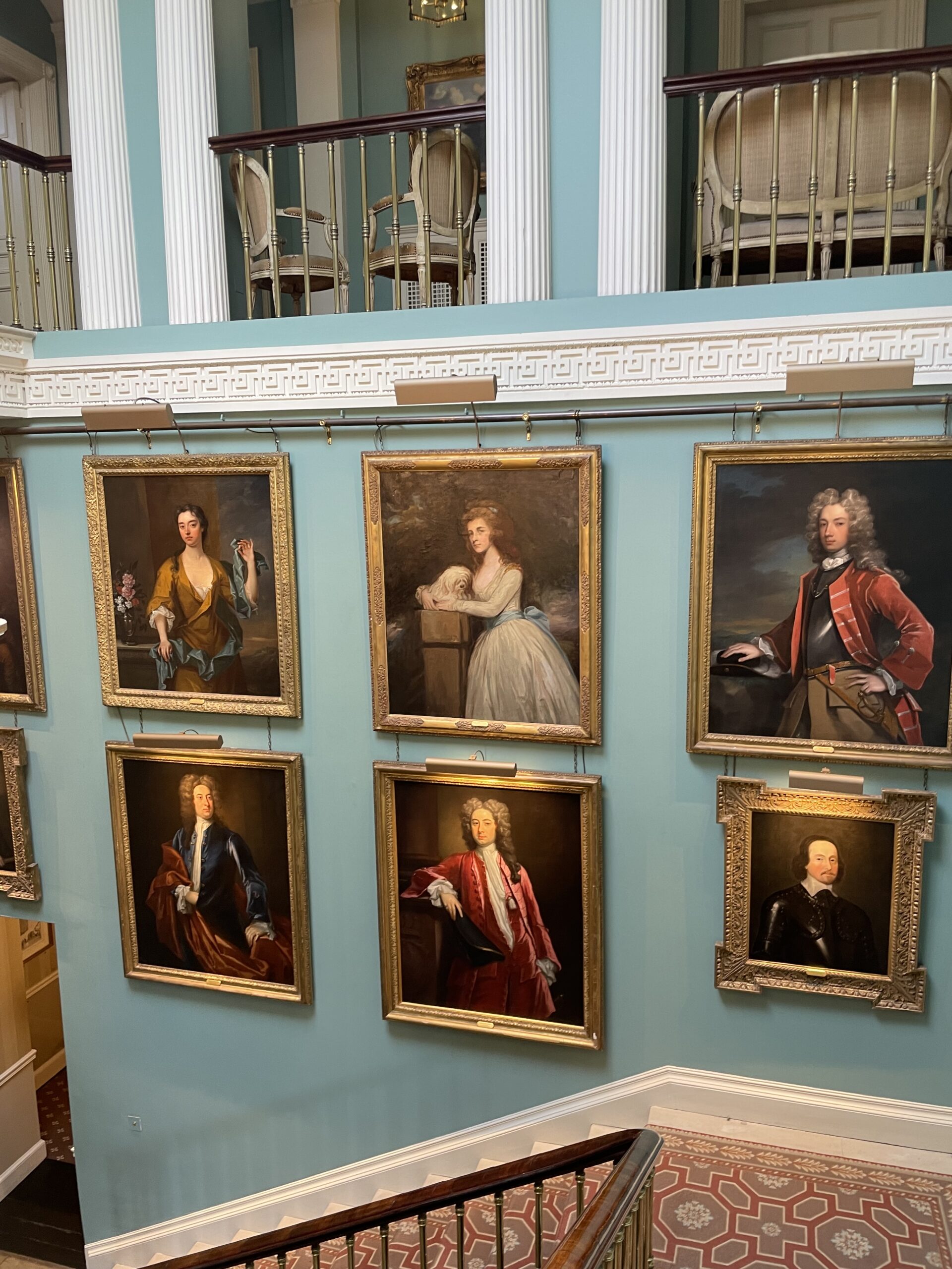 Family Potrtraits of the Original Coote Family in Ballyfin Demesne