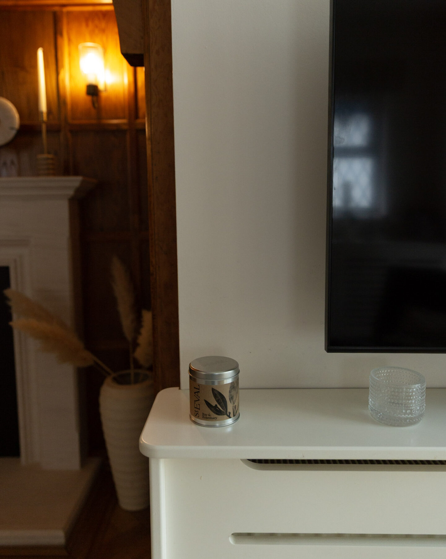 St Eval Bay and Rosemary Candle a herbal scent for Winter and Christmas