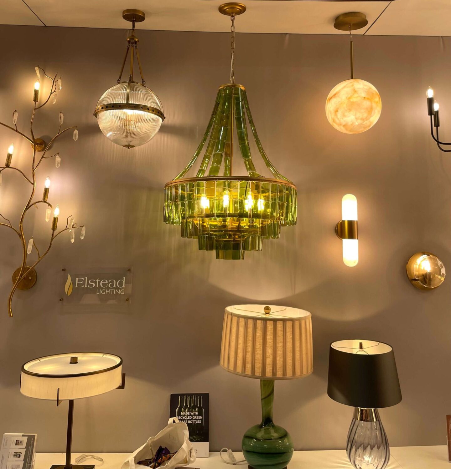 A curated mix of lighting styles, combining timeless designs with contemporary trends to create an eclectic and layered interior.