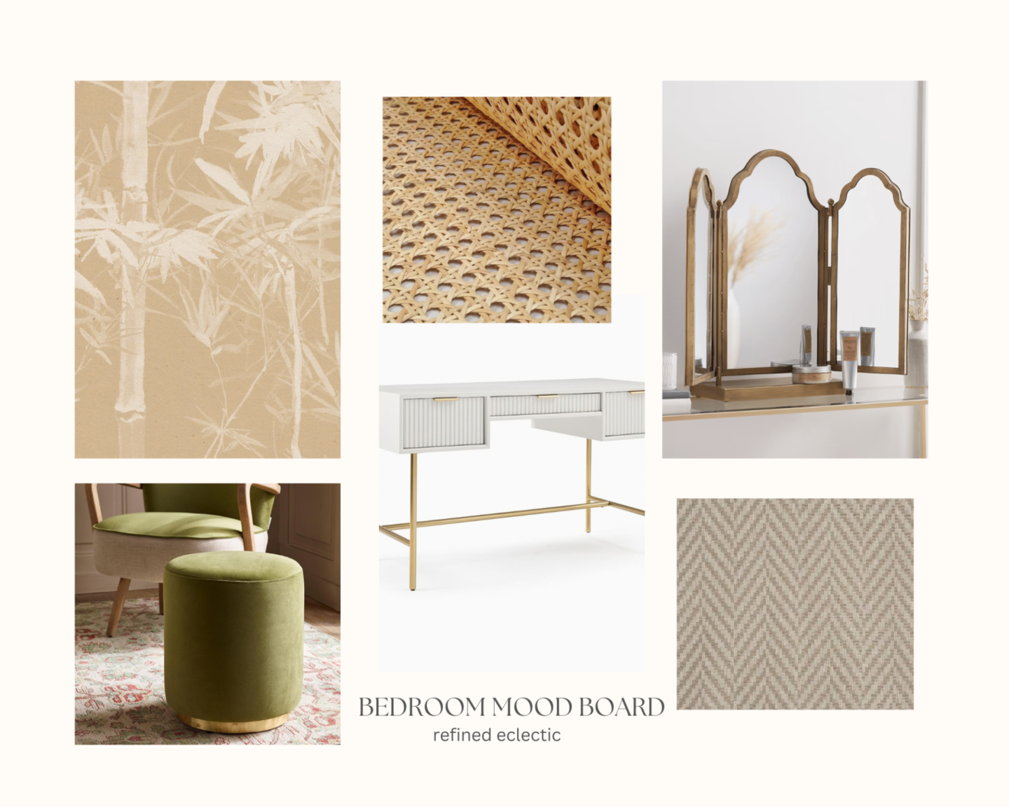 Bedroom moodboard